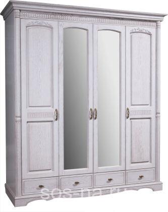 Шкаф для одежды 4д Паола 2581-01 БМ671